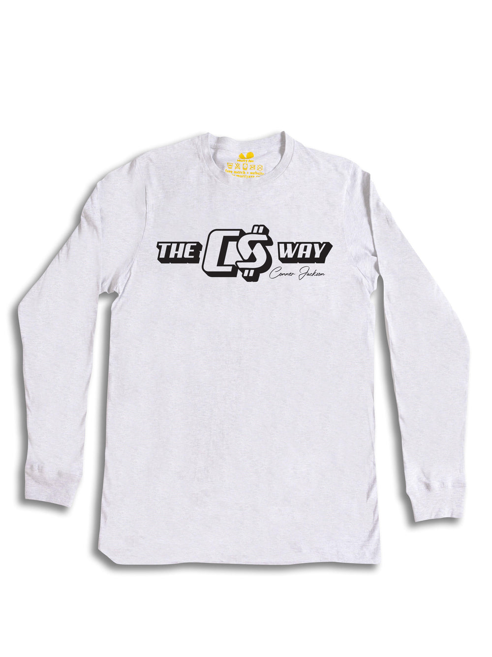 The CMoney Way Logo Black Long Sleeve