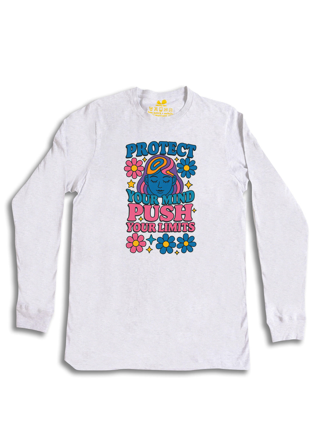 Protect Your Mind Push Your Limits Long Sleeve