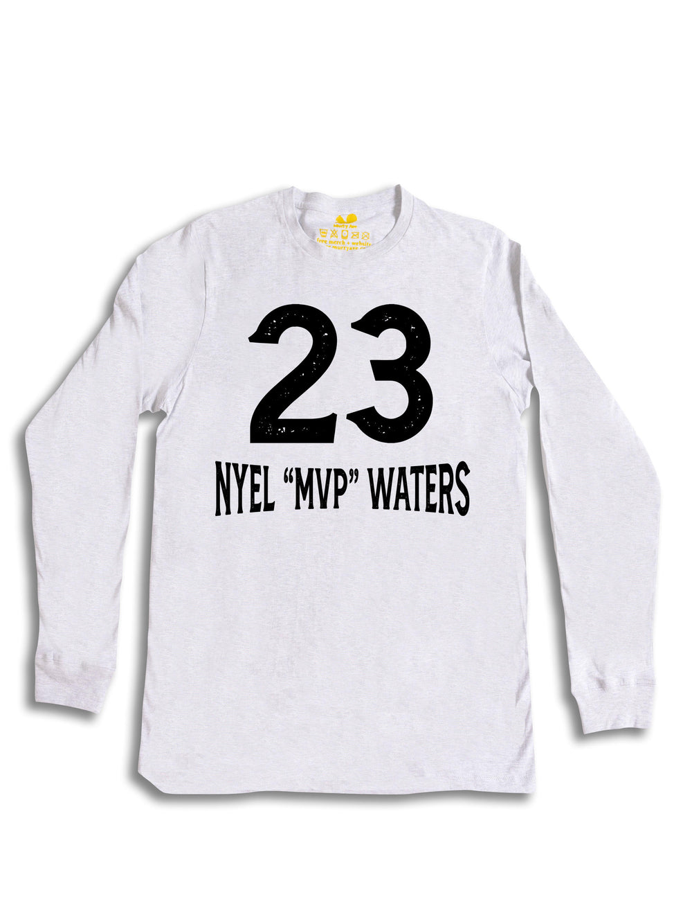 Nyel Waters Logo Black Long Sleeve