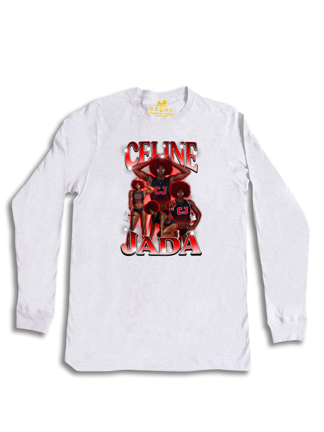 Celine Brown Collage Long Sleeve