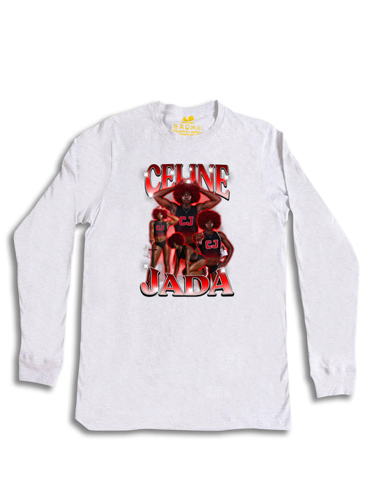 Celine Brown Collage Long Sleeve