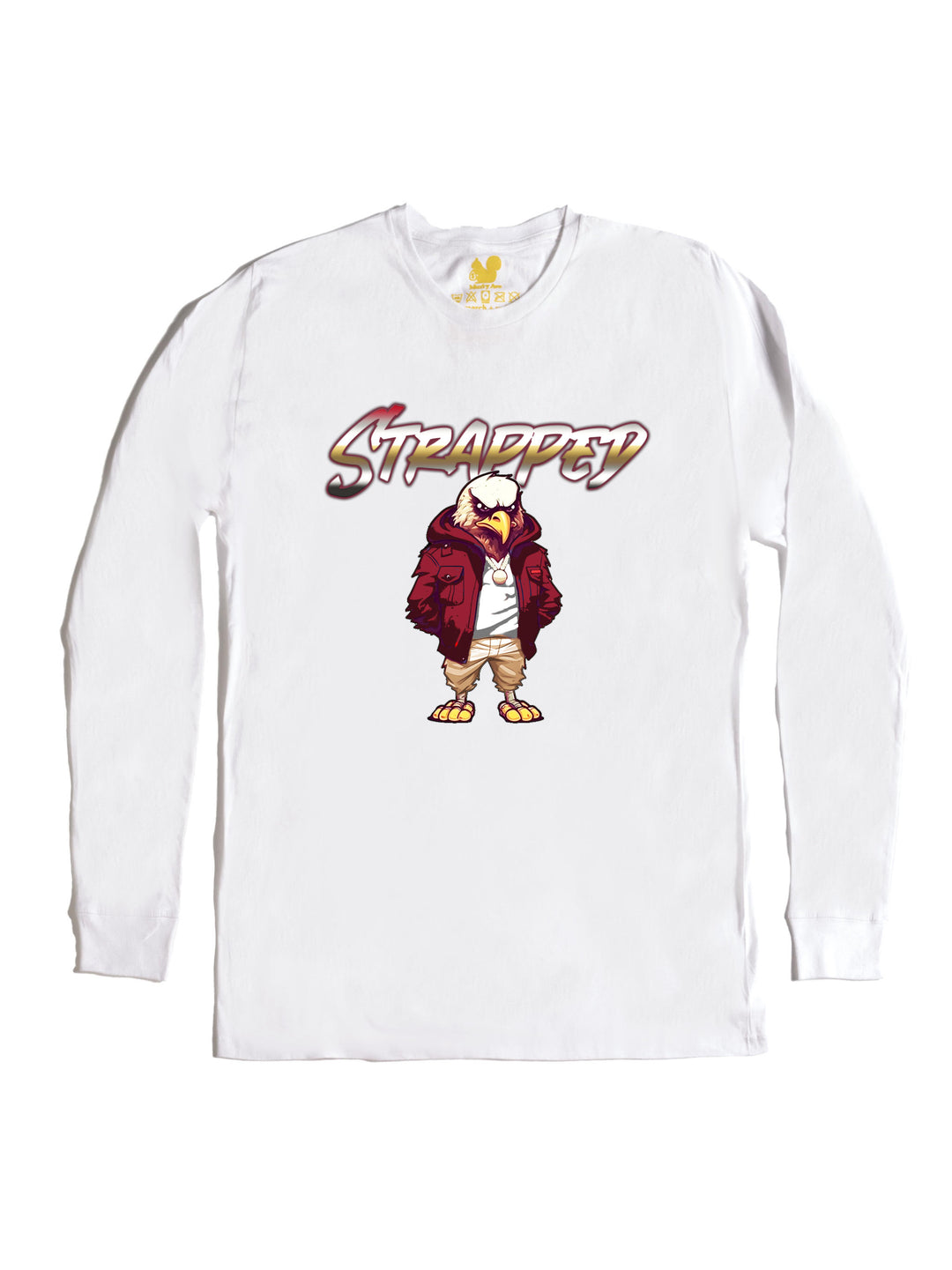 Christian White Cartoon Long Sleeve