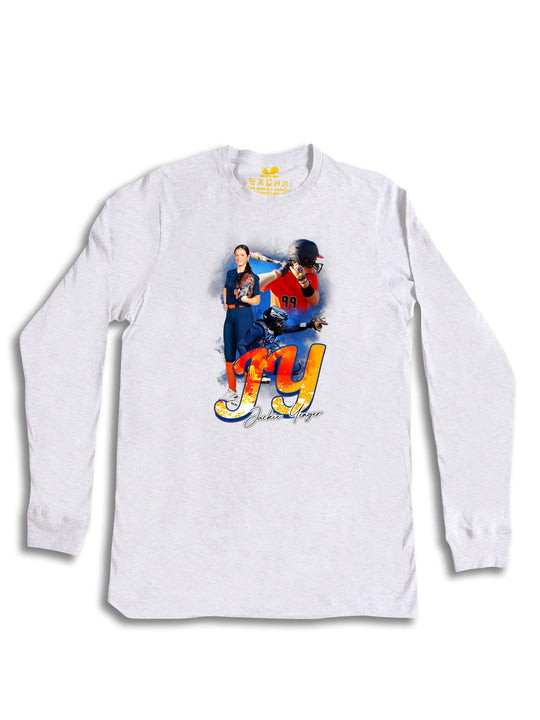 Jackie Yeager Initials Long Sleeve