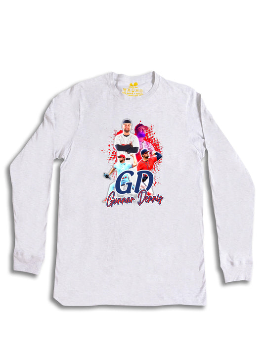 Gunnar Dennis Initials Long Sleeve