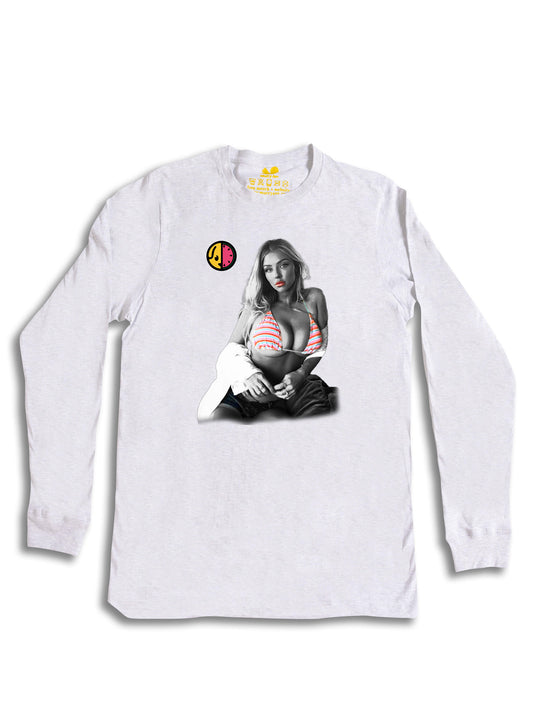 Puppy Melons Model Long Sleeve