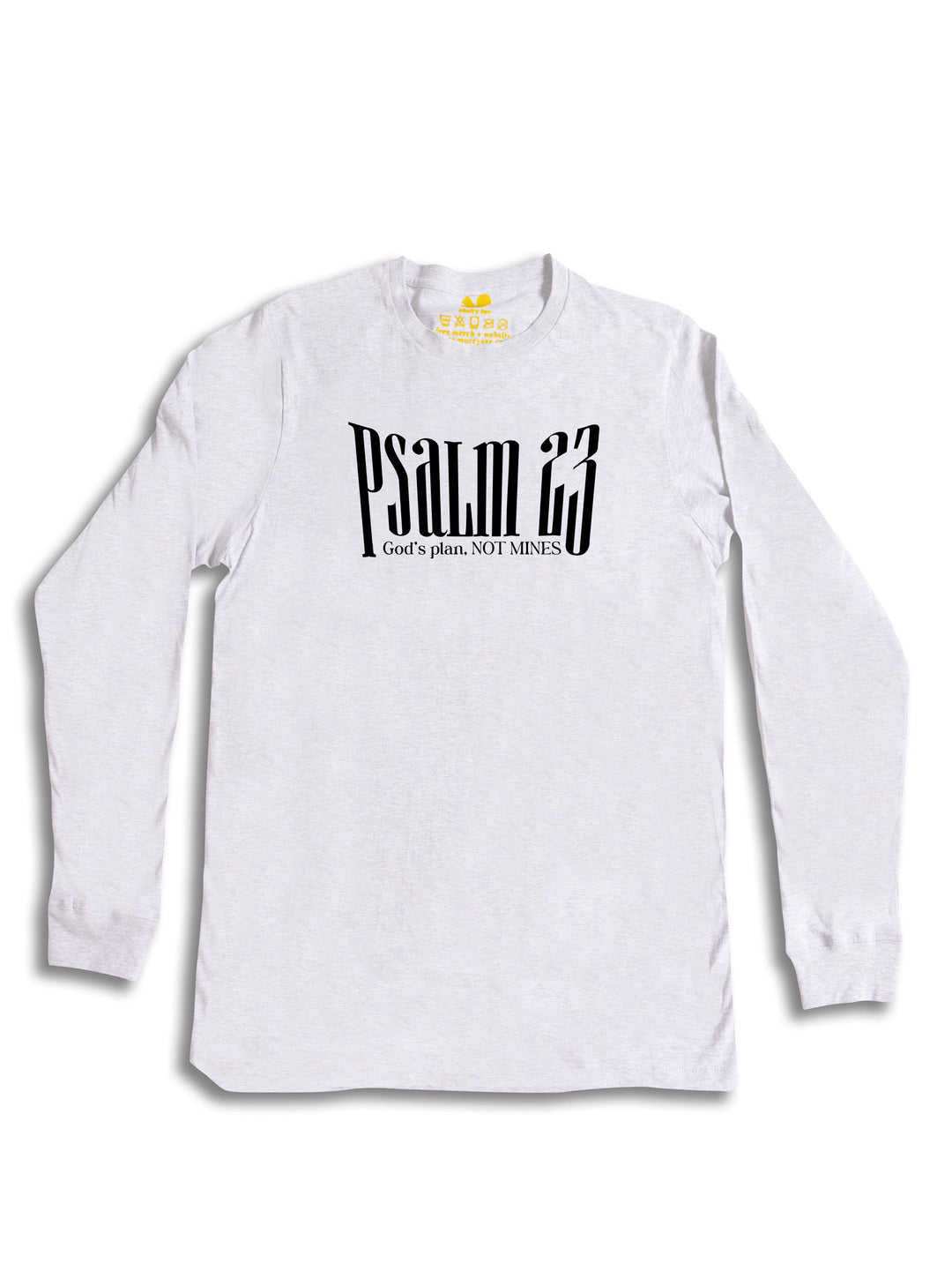 PSALM 23 Black Long Sleeve