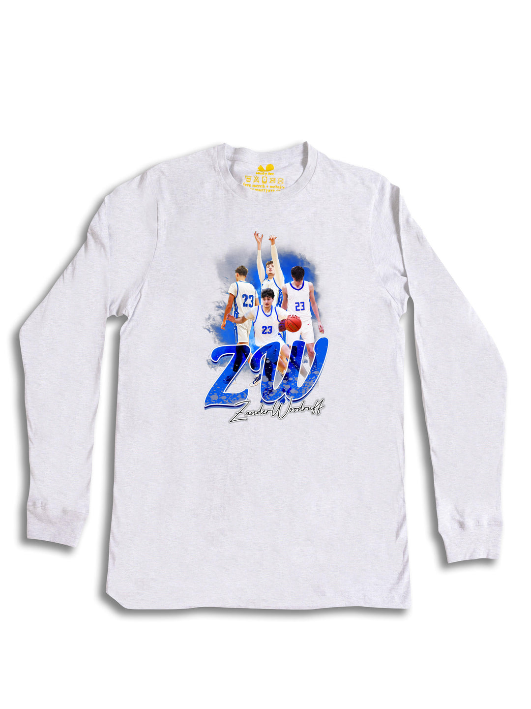 Zander Woodruff Initials Long Sleeve
