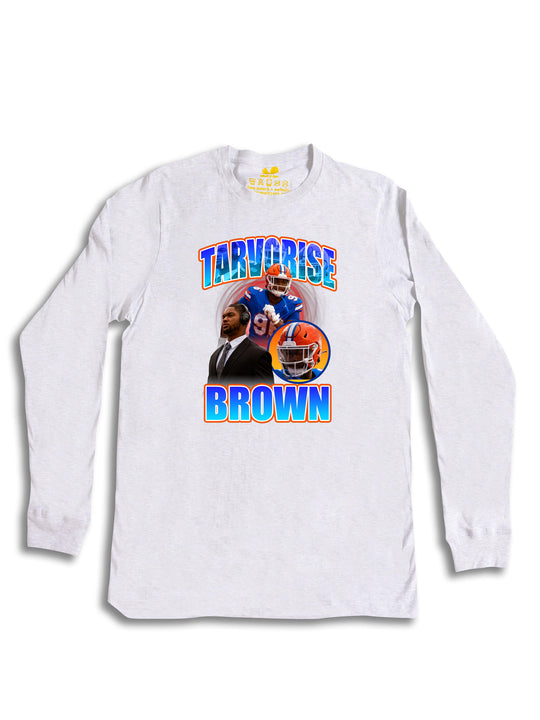 Tarvorise Brown Collage Long Sleeve