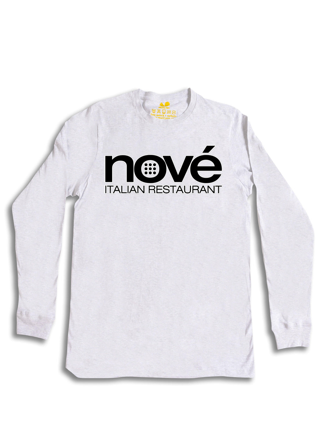 Nove Italian Restaurant  Logo Long Sleeve
