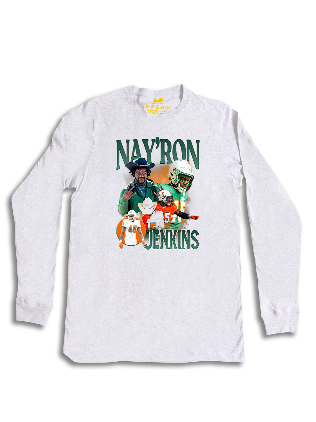Nayron Jenkins Collage Long Sleeve