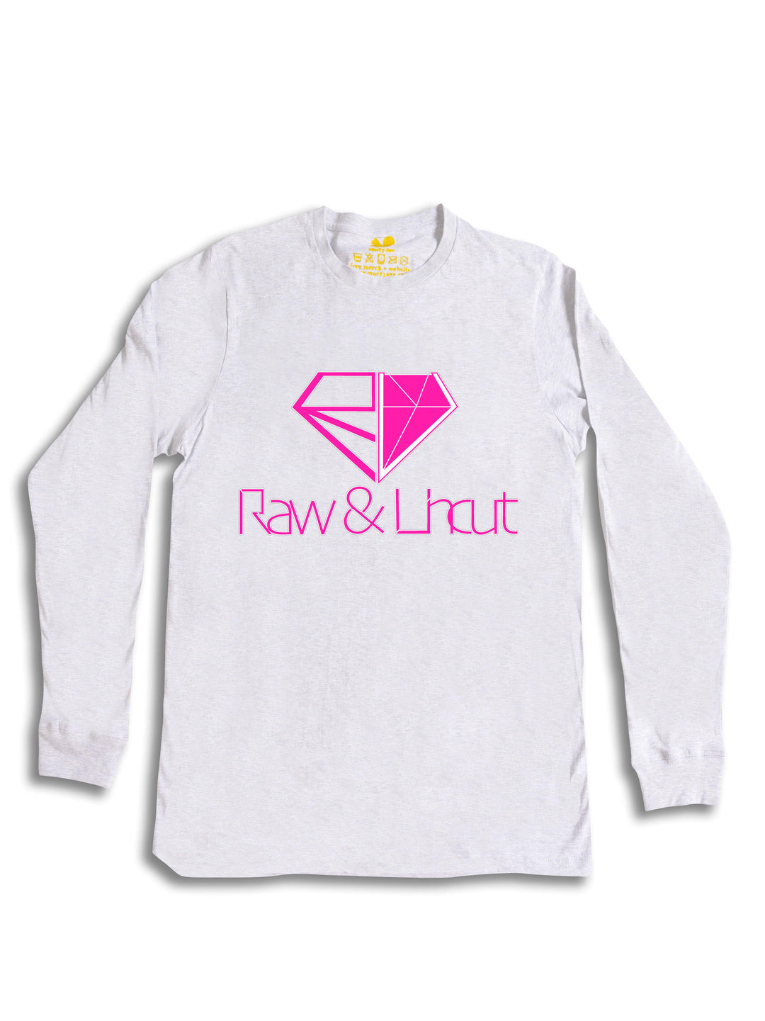 Raw and Uncut Pink Long Sleeve