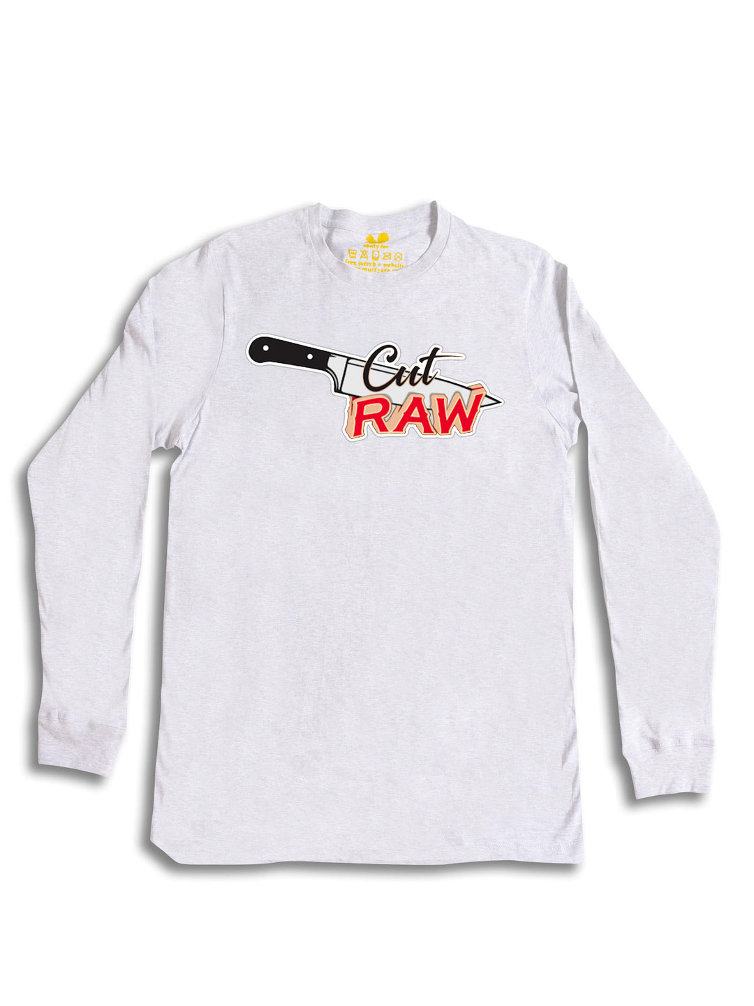Cut Raw  Long Sleeve