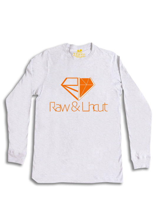 Raw and Uncut Orange Long Sleeve