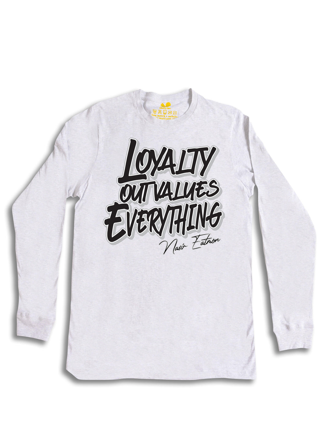 Nasir Eatmon Slogan Long Sleeve