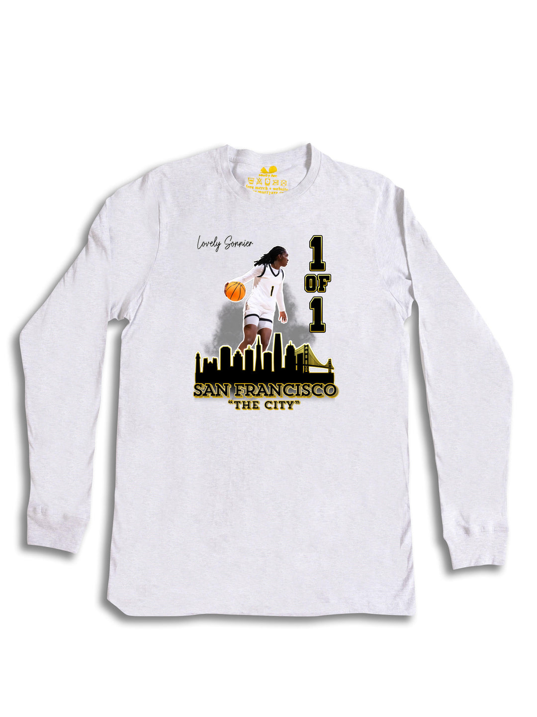Lovely  Sonnier Collage Long Sleeve
