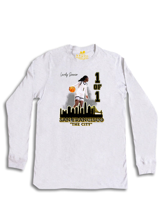 Lovely  Sonnier Collage Long Sleeve