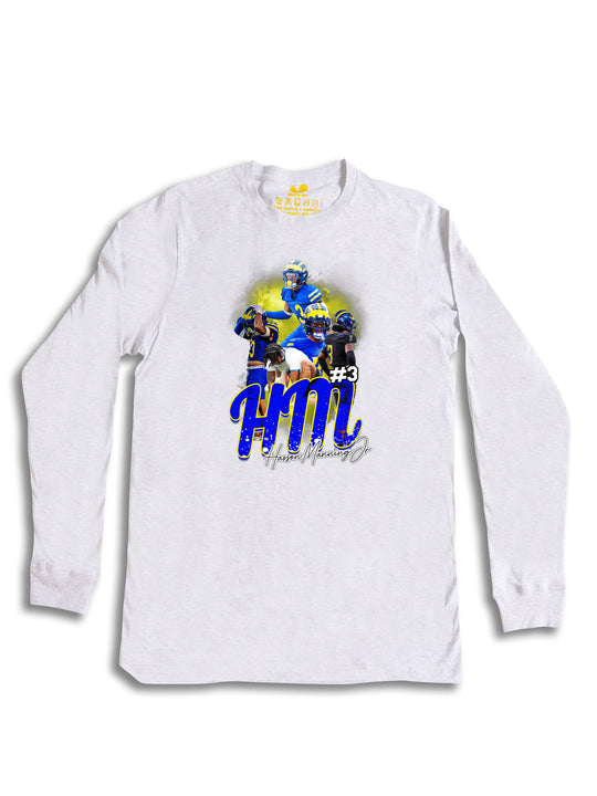 Hasson Manning Jr Initials Long Sleeve