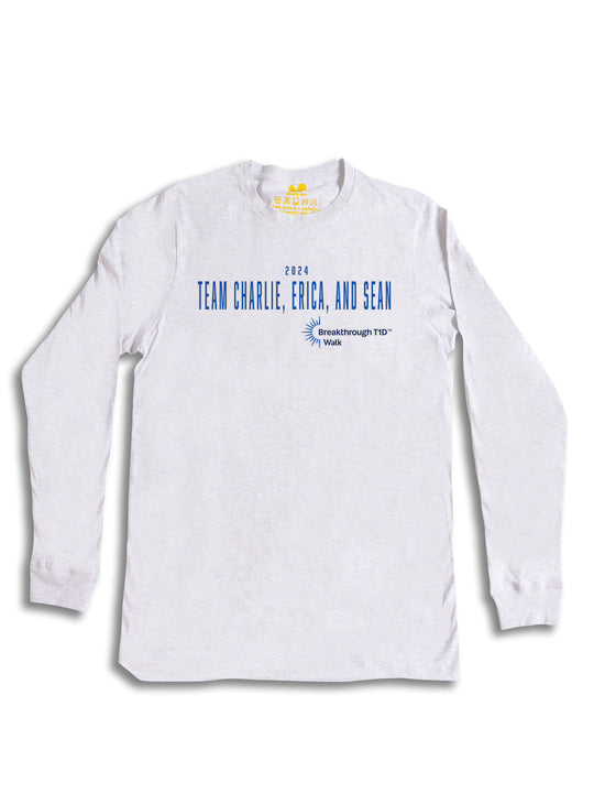 Team Charlie Erica and Sean Long Sleeve