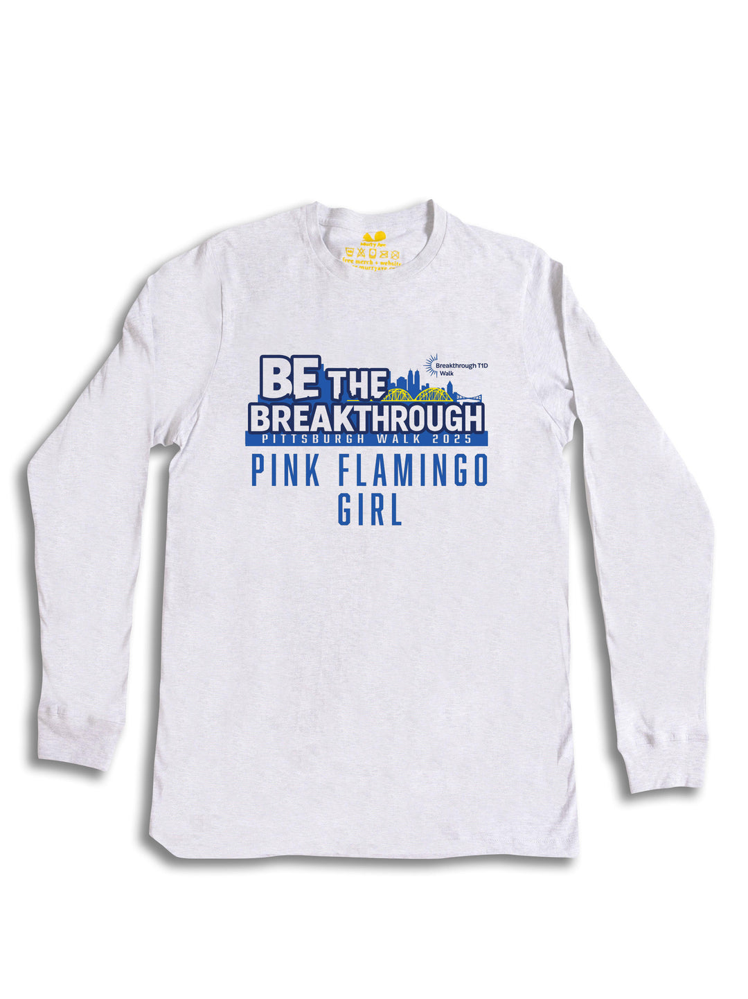 Pink Flamingo Girl Long Sleeve