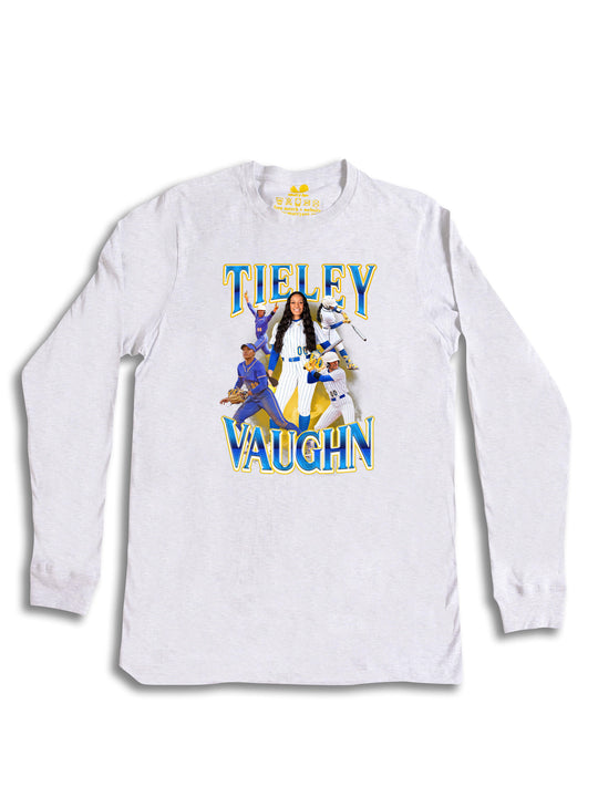 Tieley Vaughn Collage Long Sleeve