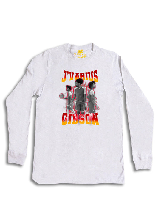 J'Varius Gibson Collage Long Sleeve
