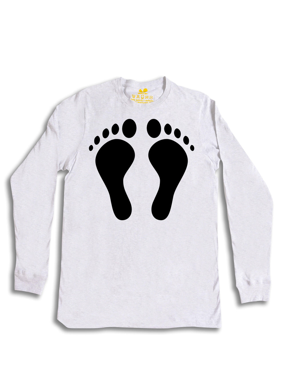 KP Footprint Black Long Sleeve
