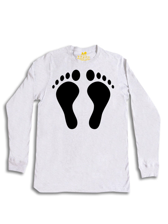 KP Footprint Black Long Sleeve