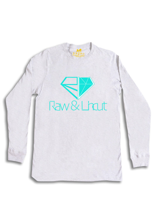 Raw and Uncut Teal Long Sleeve