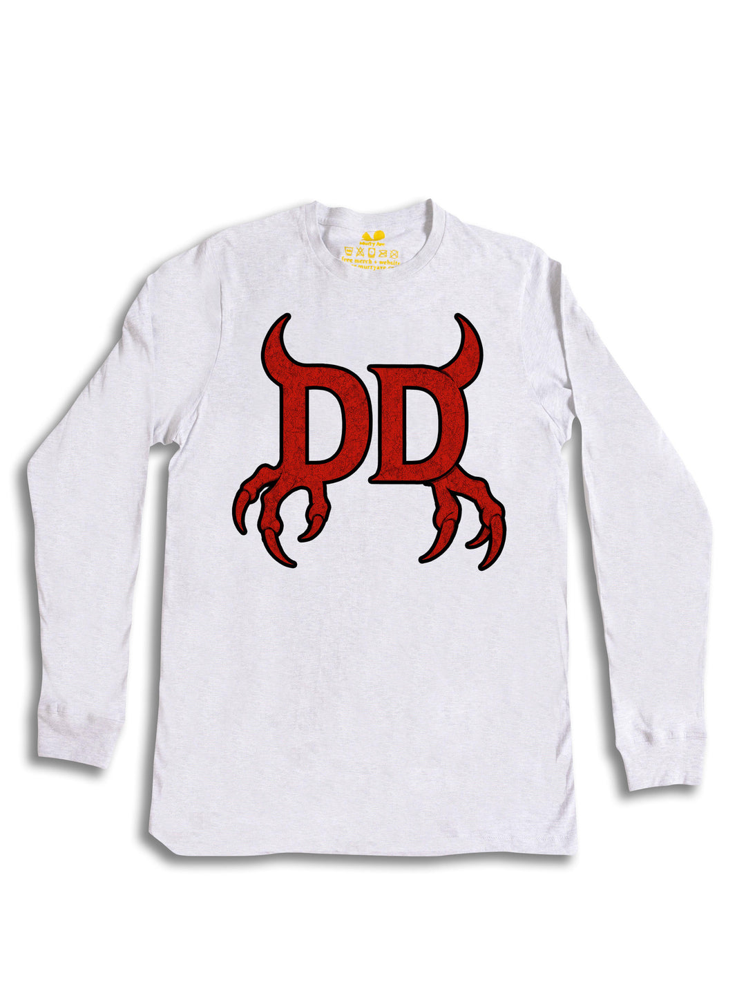 Dead Eyed Demon Red Initials Long Sleeve