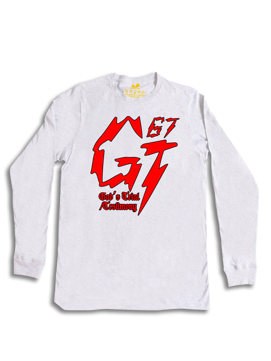 James Glover Tyson Logo Red Long Sleeve