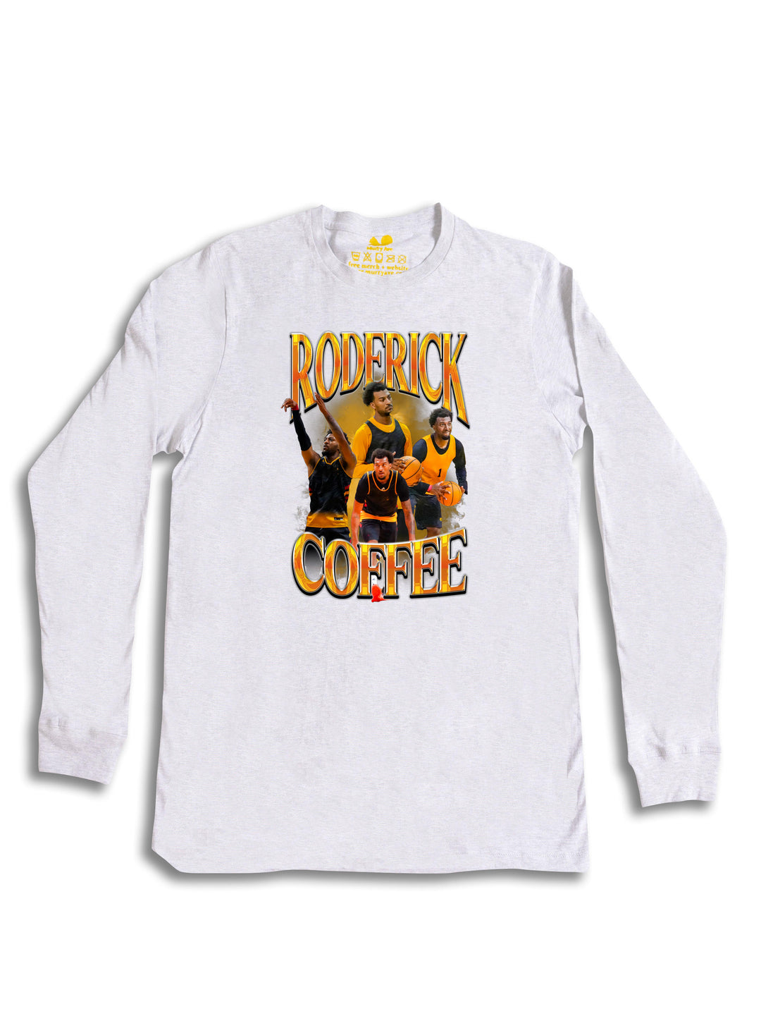 Roderick Coffee Collage Long Sleeve