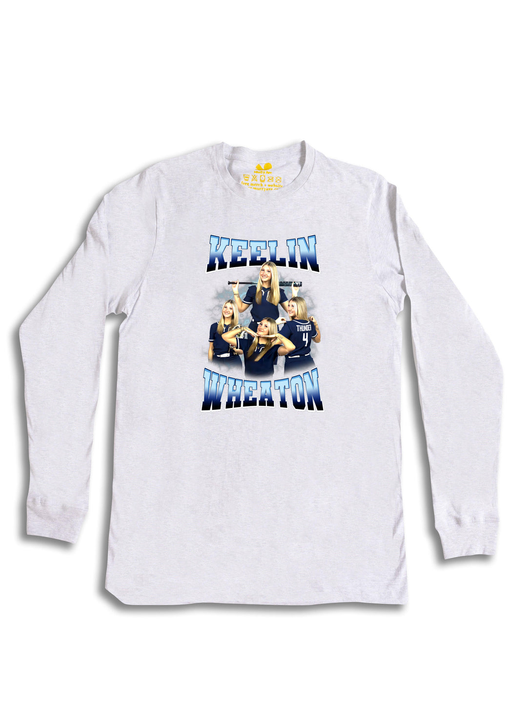 Keelin Wheaton Collage Long Sleeve