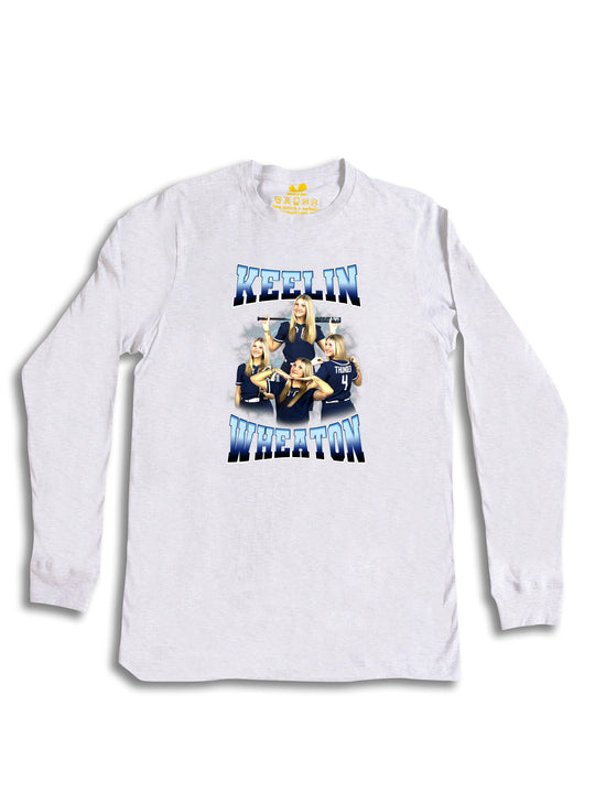 Keelin Wheaton Collage Long Sleeve