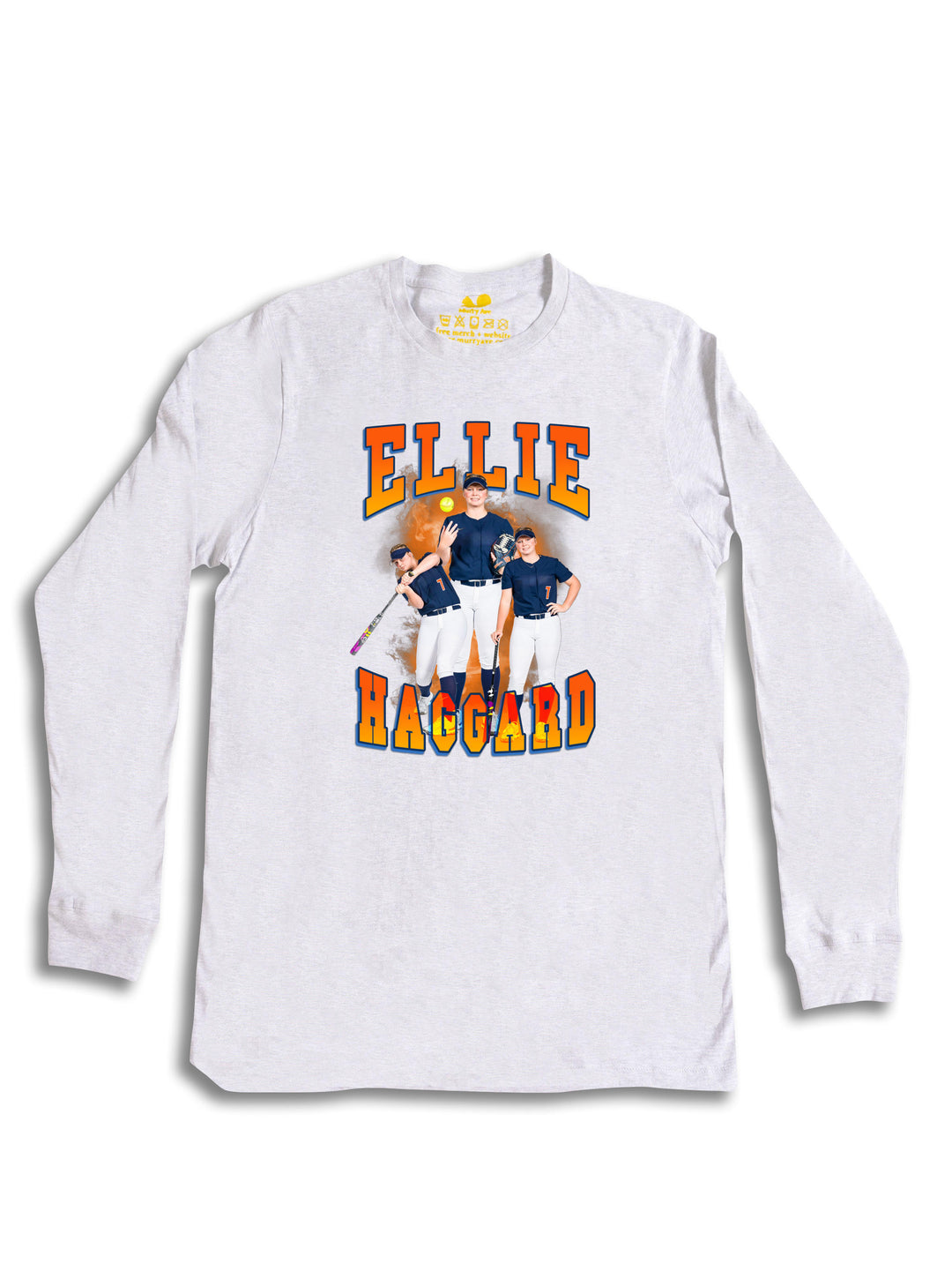 Ellie Haggard Collage Long Sleeve