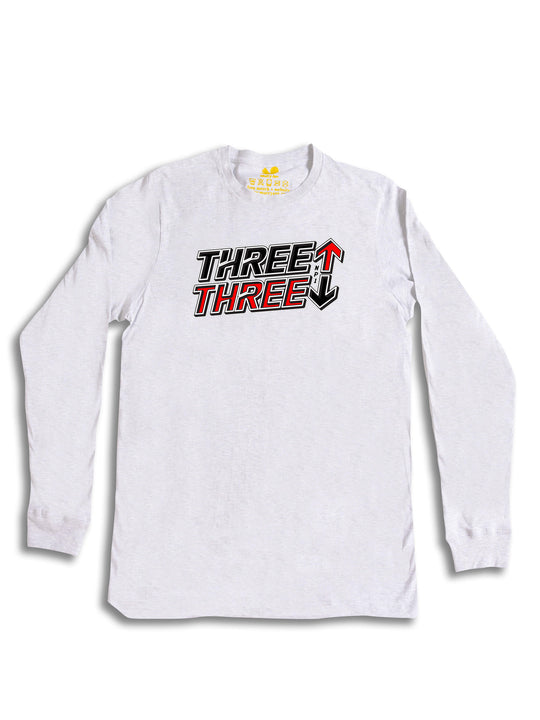 Three Three Logo Long Sleeve