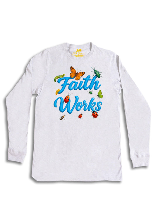 Faith Works Blue Long Sleeve