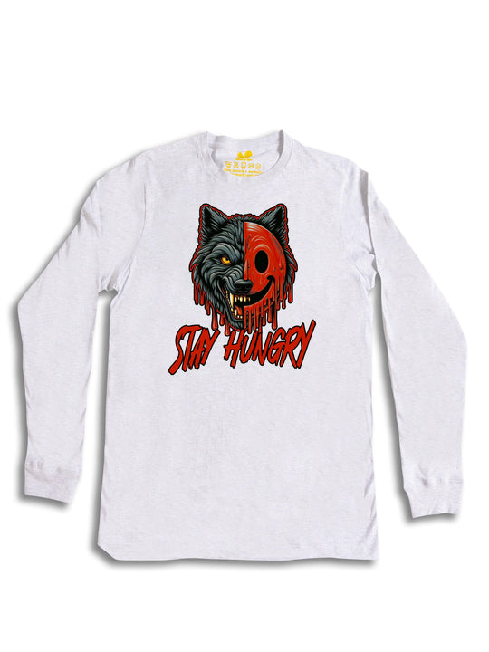 Stay Hungry Wolf Long Sleeve
