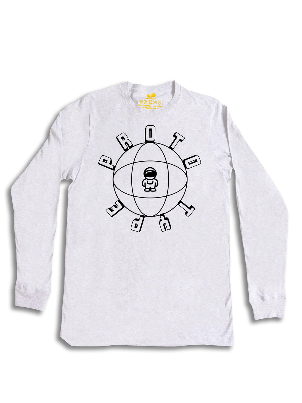 Prototype Logo Black Long Sleeve