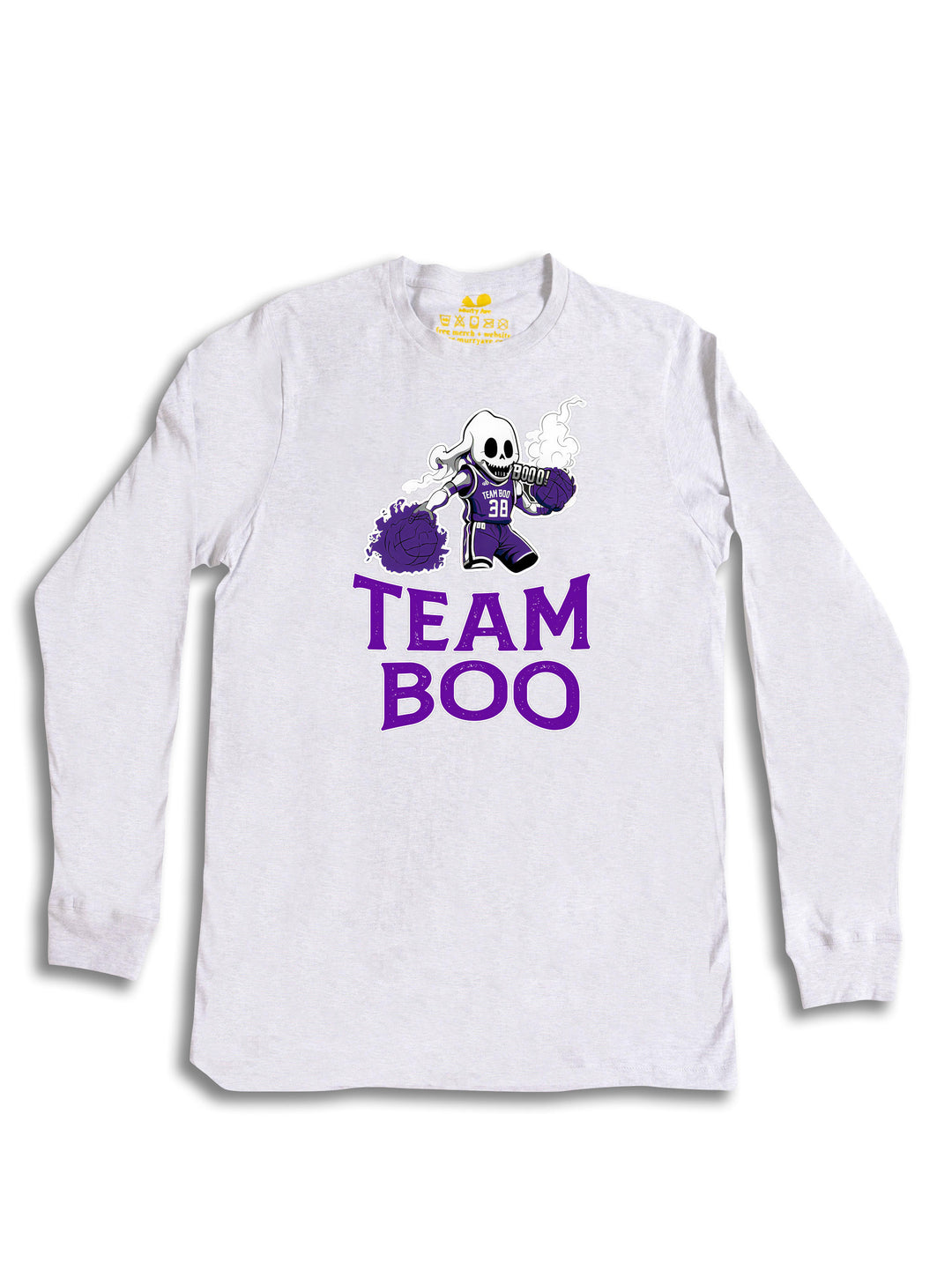 Team Boo Ghost Player Logo Long Sleeve