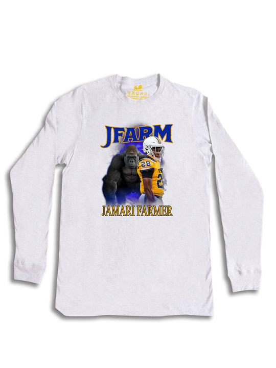 Jamari Farmer Gorilla Collage Long Sleeve