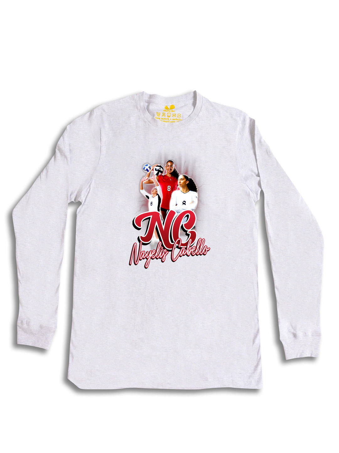 Nayelis Cabello Initials Long Sleeve