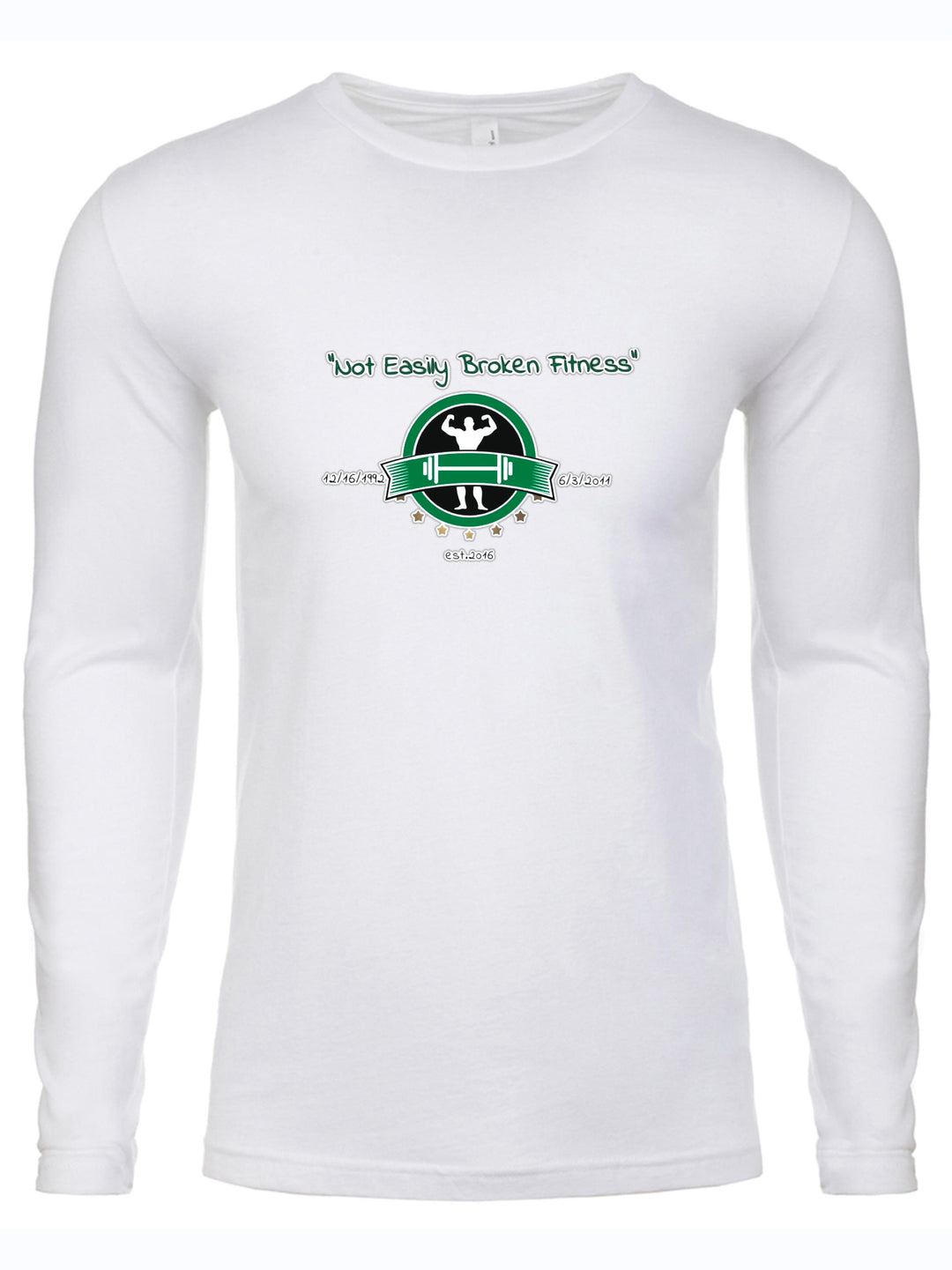 Not Easily Broken Fitness Long Sleeve