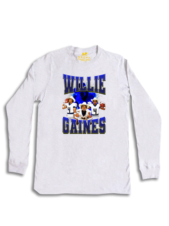 Willie Gaines Collage Long Sleeve