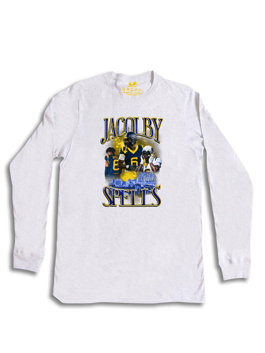 Jacolby Spells Collage Long Sleeve