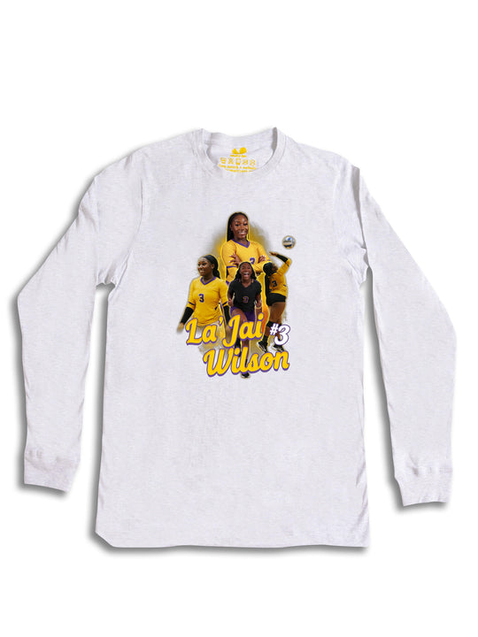 LaJai Wilson Collage Long Sleeve
