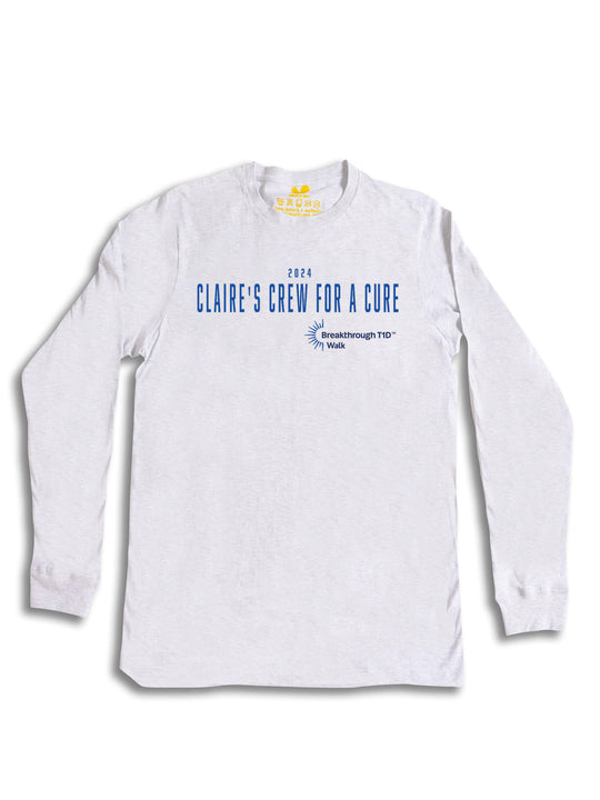 Claires Crew for a Cure Long Sleeve