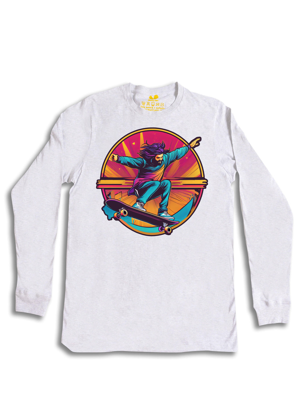 Jesus Skates Long Sleeve