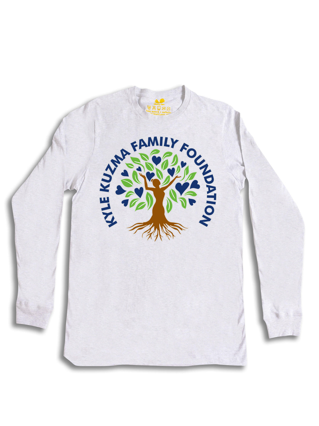 Kyle Kuzma Family Foundation Logo Long Sleeve