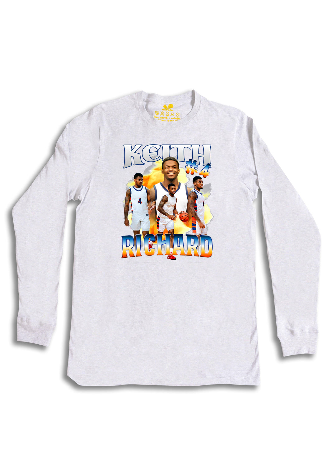 Keith Richard Collage Long Sleeve