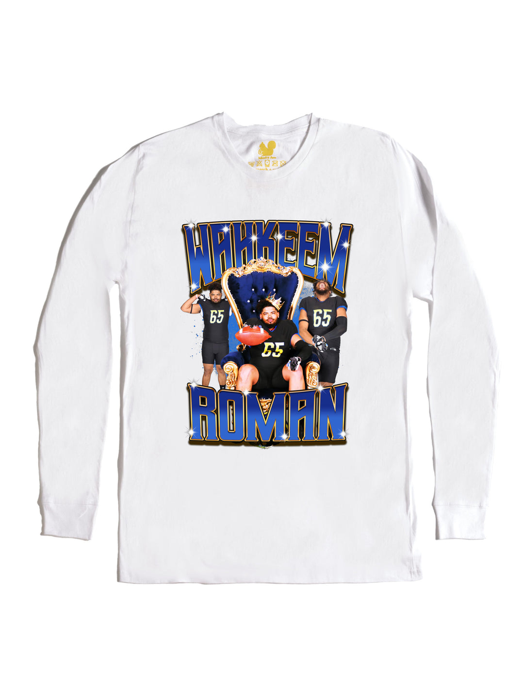 Wahkeem Roman Collage Long Sleeve